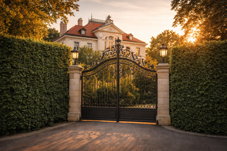 Diskreter Immobilienverkauf im 19. Bezirk: Eine von außen kaum einsehbare Luxusvilla in Döbling steht für höchste Privatsphäre.