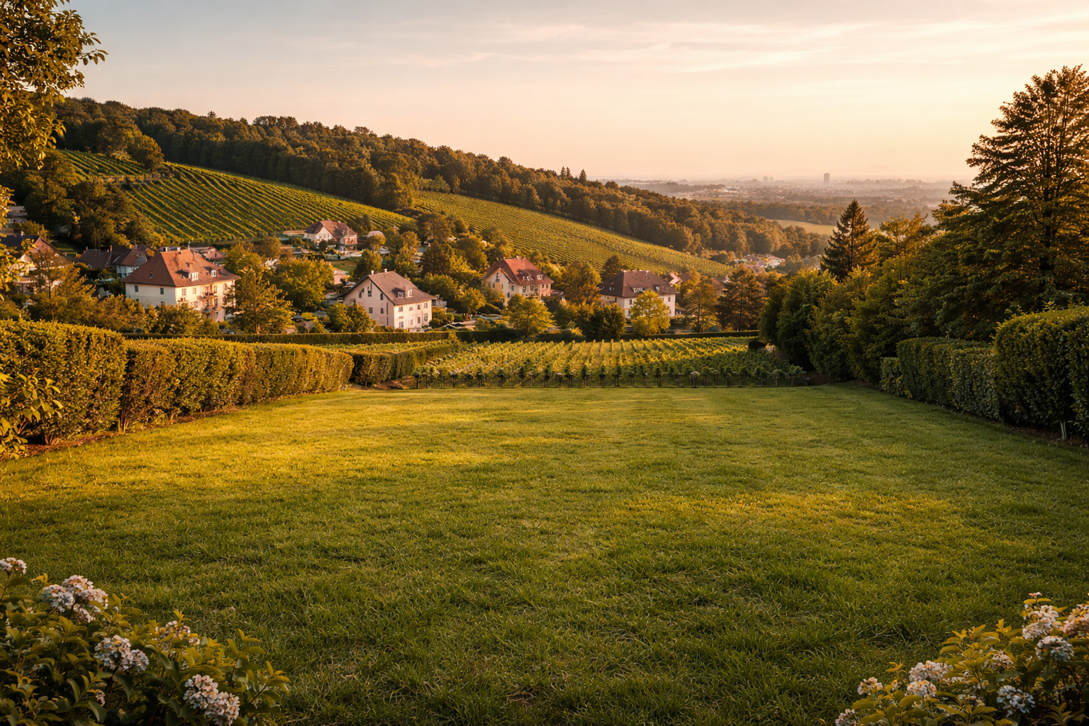 Grundstück verkaufen in Neustift am Walde: Eine seltene, grüne Baulücke in absoluter Premium-Weinberglage im 19. Bezirk (Döbling).