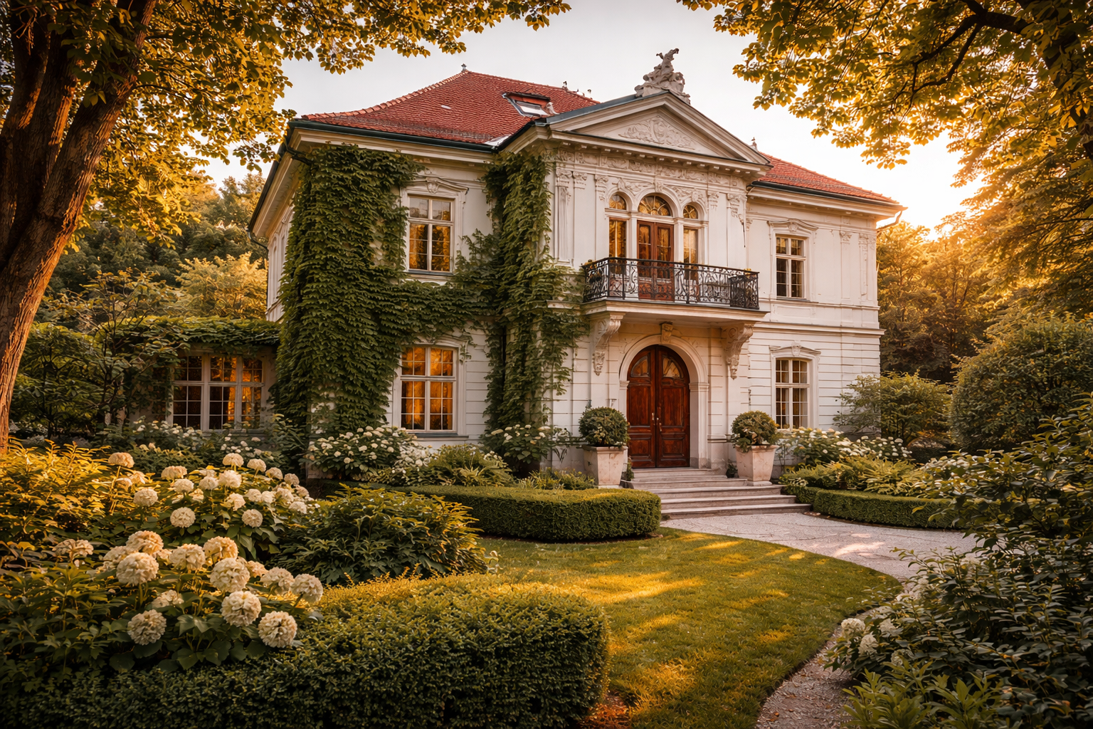 Haus geerbt im 19. Bezirk: Historisches Einfamilienhaus mit Garten in Wien Döbling als wertvolle Immobilien-Erbschaft.