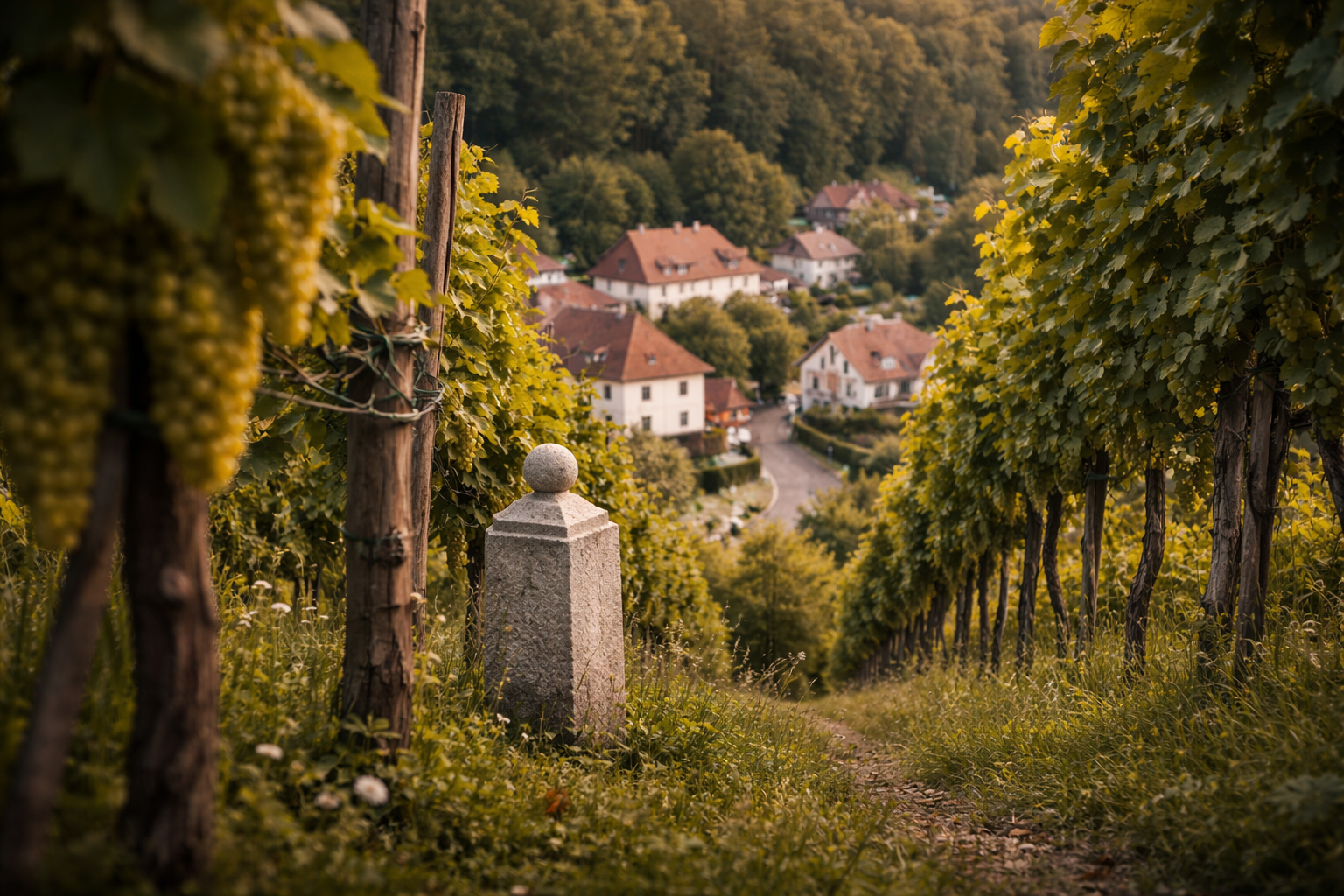 Lagevorteil beim Baugrund verkaufen in 1190 Wien: Idyllische Ruheoase direkt an den Weinbergen von Neustift am Walde